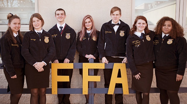 Seneca FFA students