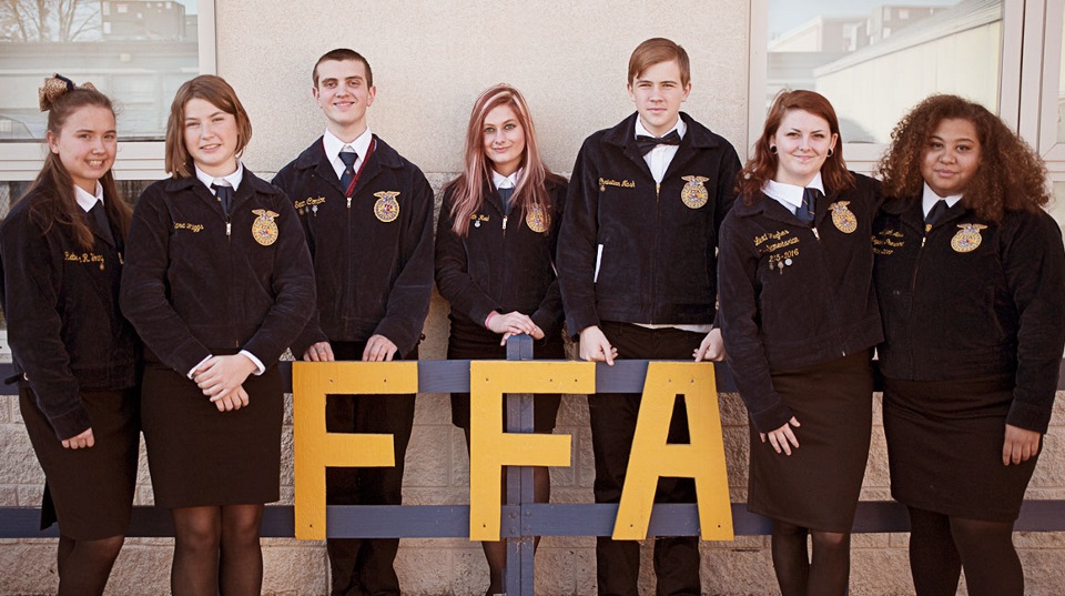 Seneca FFA students